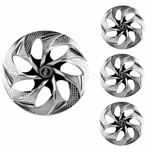 Jogo Calota Aro 14 Evolution Chrome Black Universal