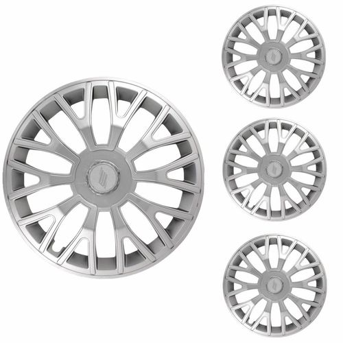 Jogo Calota Aro 13 Triton Silver Universal