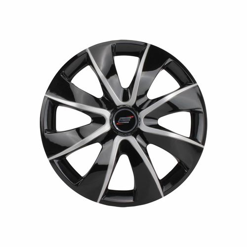 Calota Aro 14 Prime Black Silver Universal