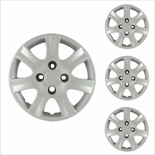 Jogo Calota Aro 14 206 207 307 2010 à 2016 Peugeot