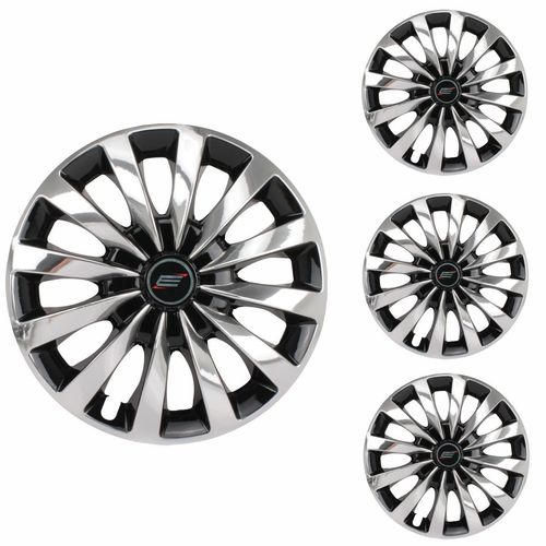 Jogo Calota Aro 13 Passat CC Black Chrome Universal