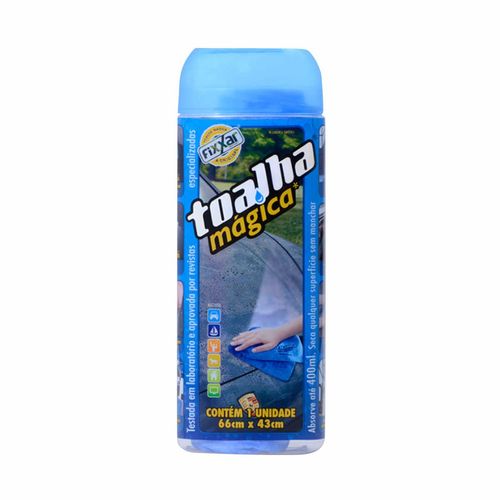 Toalha Mágica Multiuso Fixxar 66x43cm