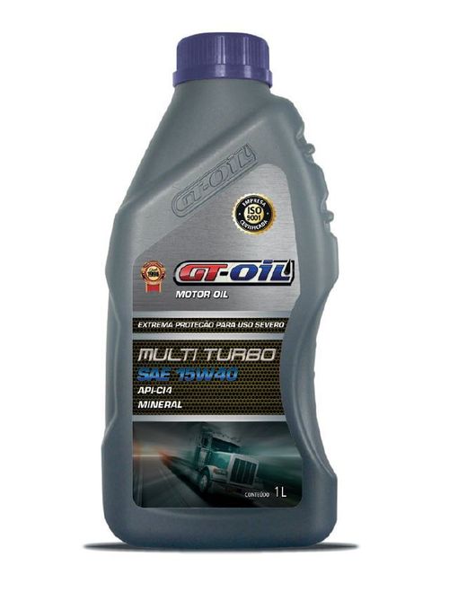 OLEO MOTOR CAMINHÃO 15W40CH4 DIESEL  GT OIL 1 LITRO  - TX3031