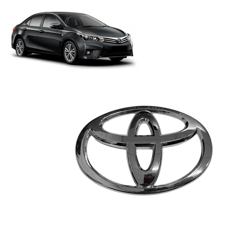 Emblema Logo Cromado do Volante Hilux Corolla Etios Bom