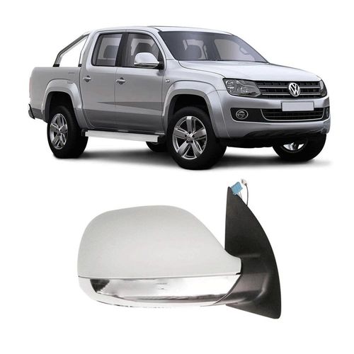Espelho Ext Amarok 2010 Em Diante Esquerdo Eletrico