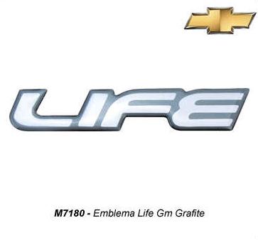 Emblema Adesivo Life Celta Grafite
