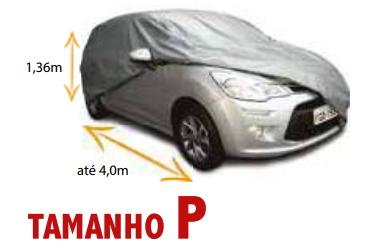 Capa Automoveis Universal Tam Pequeno