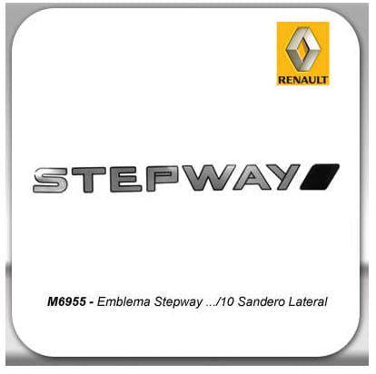 Emblema Lateral Sandero Stepway 10