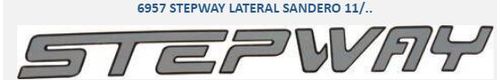 Emblema Lateral Sandero Stepway 11