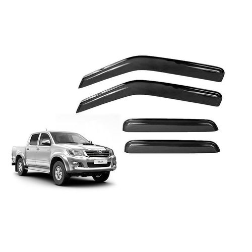 Calha Chuva Toyota Hilux 05 15 4 Pts
