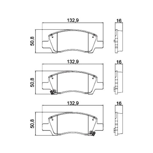 Pastilha Freio Dianteira Hyundai Hb20 Evolution 1.0 2020