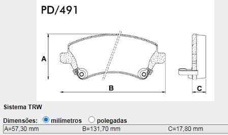 Pastilha Freio Dianteira Toyota Corolla 1.6 16V 2002 A 2008