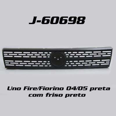 Grade Radiador Fiat Uno Fire 04 05 C Friso Preto