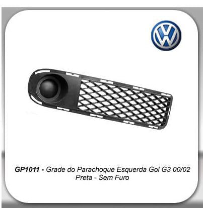 Grade Parachoque Gol Ger Iii Esq S Farolete Fase 1