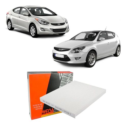 Filtro Ar Cabine Hyundai Elantra 1.8 16V Automatico 2011