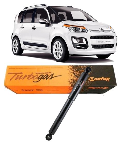 Amortecedor Traseiro Citroen C3 Picasso 2011
