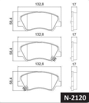 Pastilha Freio Dianteira Hyundai Hb20 1.0 12V 2020
