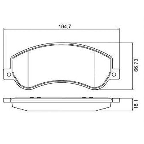 Pastilha Freio Dianteira Amarok 2.0 16V 2010 A 2021 Ceramica