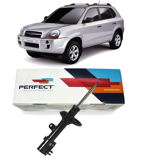 Amortecedor Dianteiro Hyundai Tucson 2005 A 2015 Esquerdo