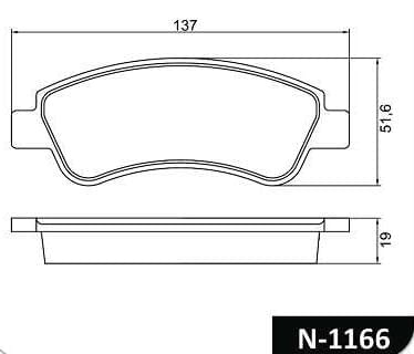 Pastilha Freio Dianteira Citroen Xsara Break 1.6 2000