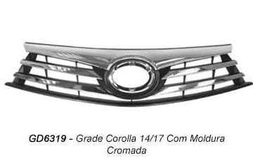 Grade Radiador Toyota Corolla 15 17