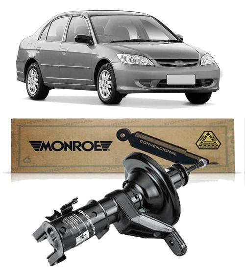 Amortecedor Dianteiro Honda Civic 2003 A 2005 Direito