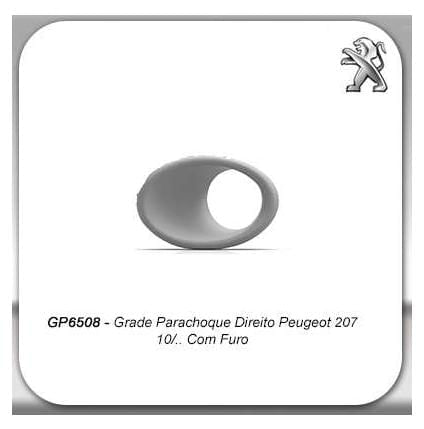 Grade Parachoque Peugeot 207 10 C Furo Dir