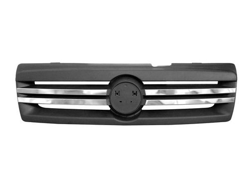 Grade Radiador Fiat Uno 09 Preta C Friso Cromado