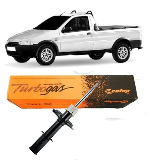 Amortecedor Dianteiro Fiat Strada 1999 A 2001