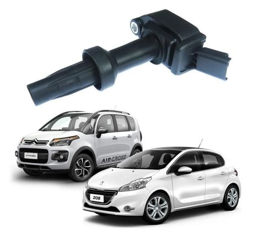 Bobina Inj Elet Peugeot 208 1.6 2013 A 2020 Flex