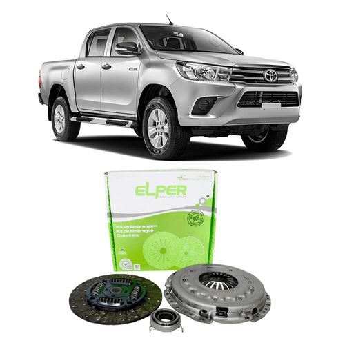 Kit Embreagem Toyota Hilux Sw4 2.4 2.8 16V 2015