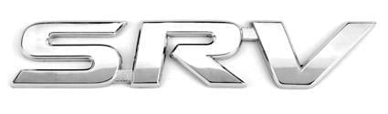 Emblema Hilux Srv Cromado