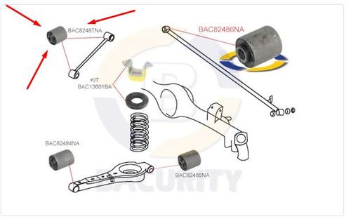 Bucha Braco Tras Hilux Sw4 2005 A 2015