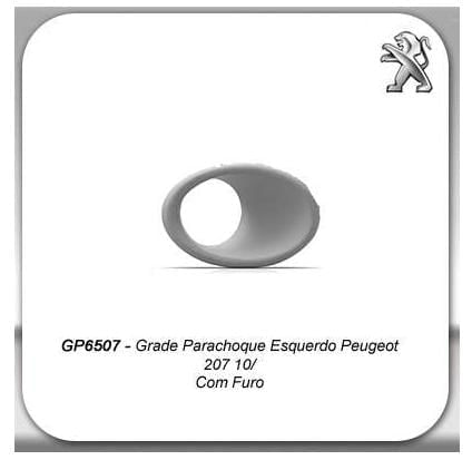 Grade Parachoque Peugeot 207 10 C Furo Esq
