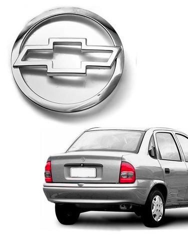 Emblema Tampa Tras Corsa Sedan 2002 Cromado Gravata