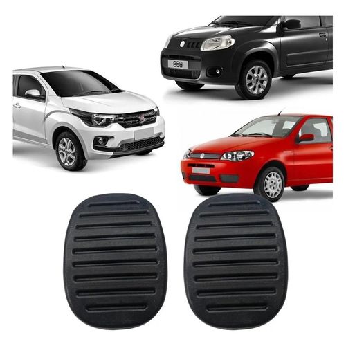 Capa Pedal Fiat Uno Palio 11 Bravo Brava (Freio Embreagem)