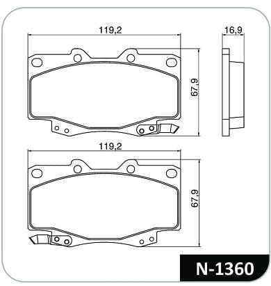 Pastilha Freio Dianteira Toyota Hilux 2.5 3.0 2005 A 2009