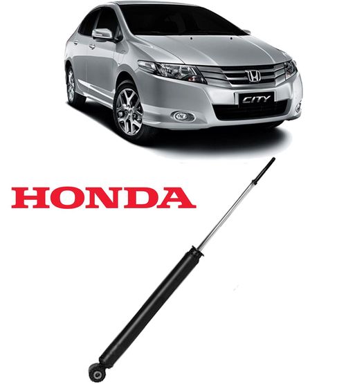 Amortecedor Traseiro Honda City 2009 A 2014