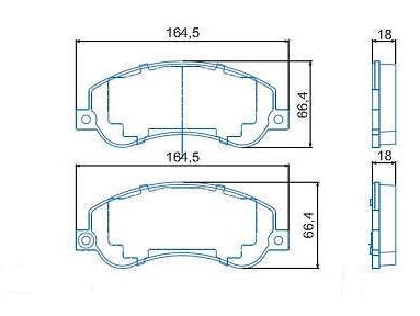 Pastilha Freio Dianteira Amarok 2.0 16V 2010 A 2021