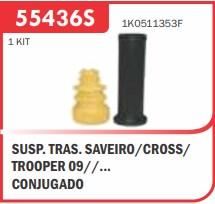 Kit Amortecedor Traseiro Saveiro G5 2008