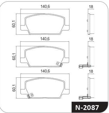 Pastilha Freio Dianteira Tracker 1.4 16V 2018