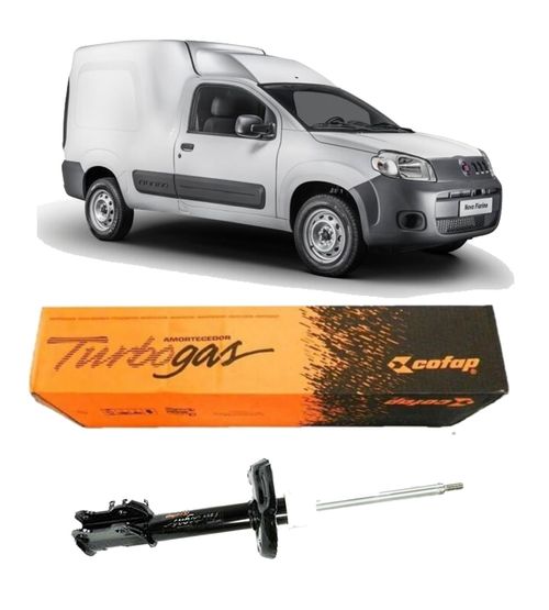 Amortecedor Dianteiro Fiat Fiorino Evo 2013 A 2021 Esquerdo