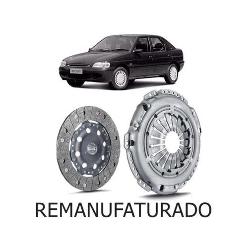 Kit Embreagem Escort 1.8 16V Zetec 1997 A 2003 Srolam Reman