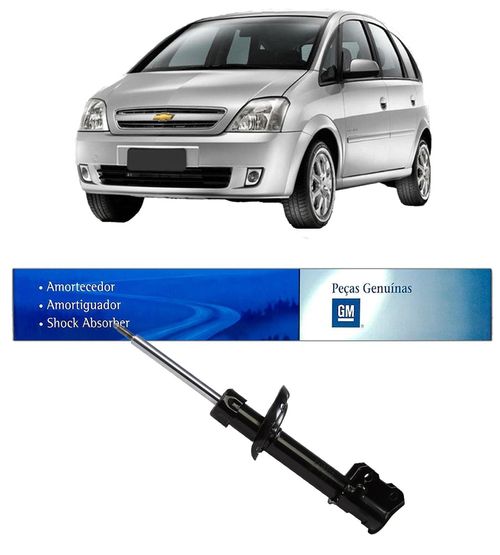 Amortecedor Dianteiro Meriva 2002 A 2012 Esquerdo