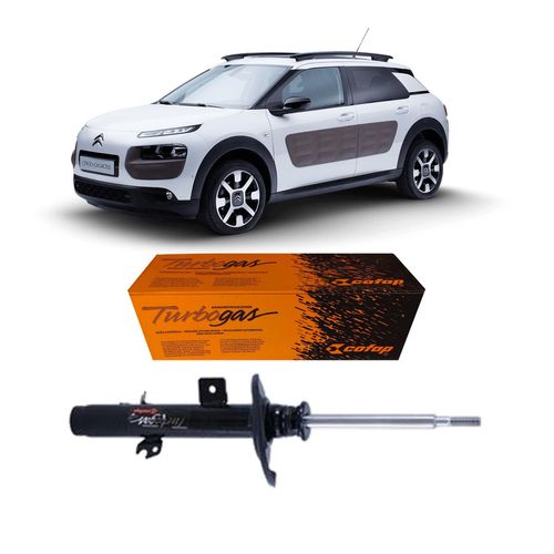 Amortecedor Dianteiro Citroen C4 Cactus 2018 A 2021 Esquerdo