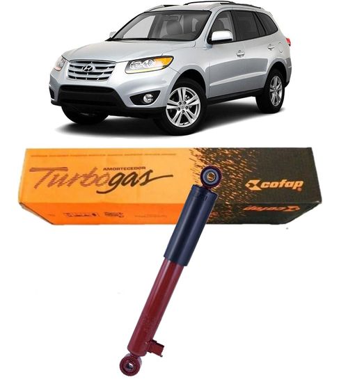 Amortecedor Traseiro Hyundai Santa Fe 2007 A 2009 (Spa)