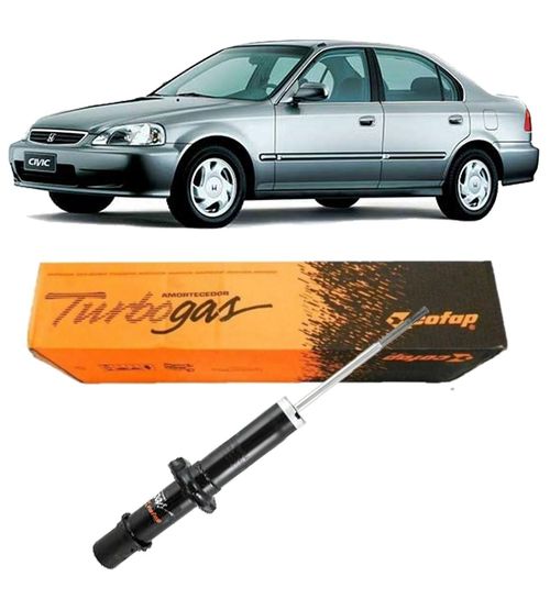 Amortecedor Dianteiro Honda Civic 1.6 1996 A 2000 Todos