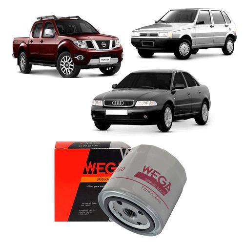 Filtro Oleo Motor Fiat Uno 1985 A 2001