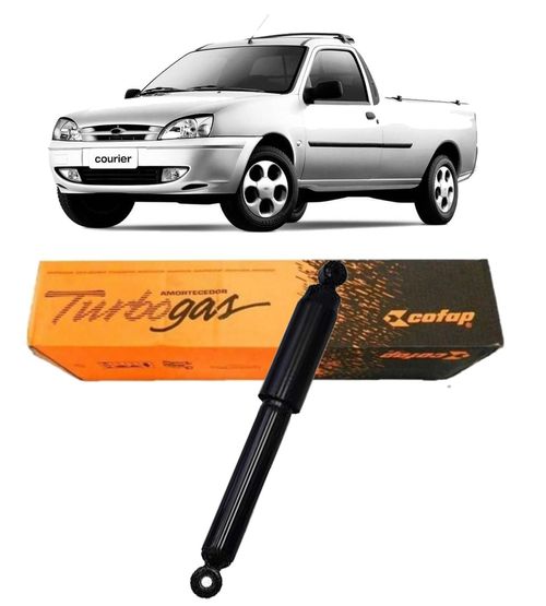 Amortecedor Traseiro Courier 1.3 1.4 1.6 1997 A 2013
