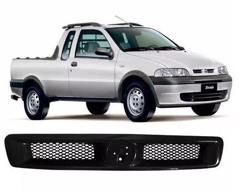 Grade Radiador Fiat Palio Fire 2001 Preta